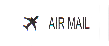 Air Mail Stamp - Click Image to Close